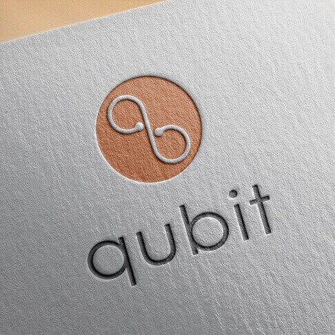 Qubit logo design