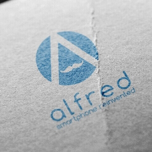Alfred logo design