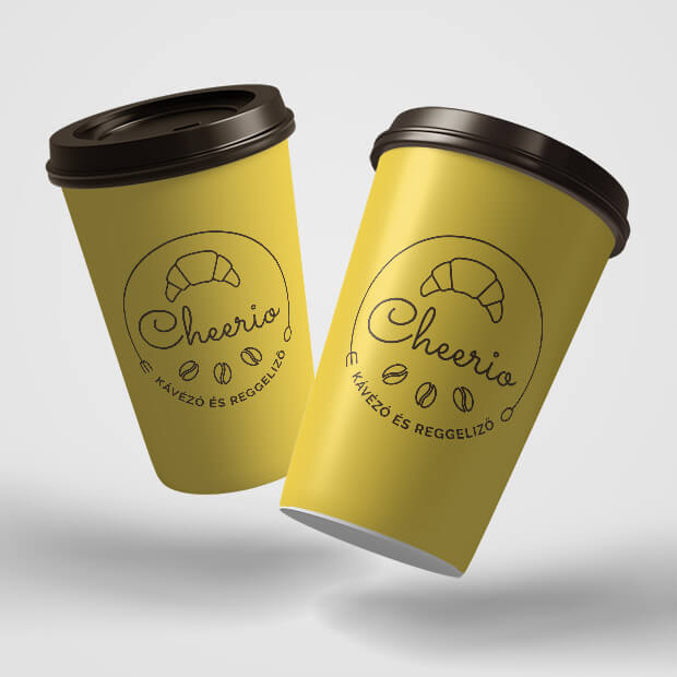 Cheerio kávézó és reggeliző logo