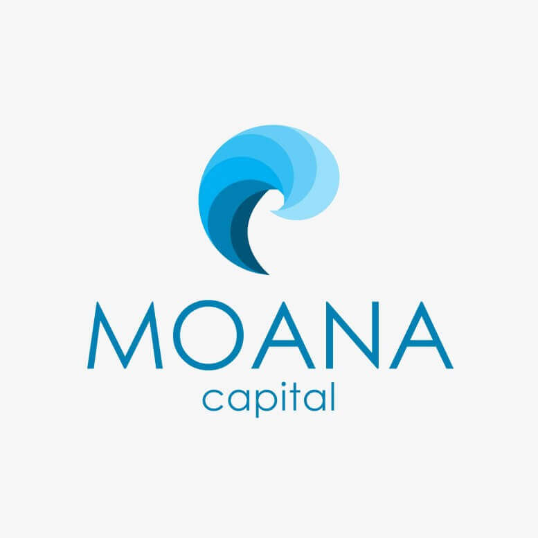 Moana Capital logó tervezés