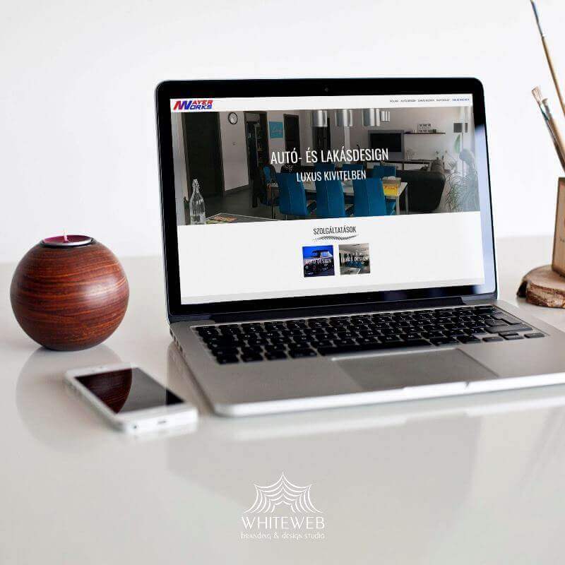 Mayer Works honlap és webdesign