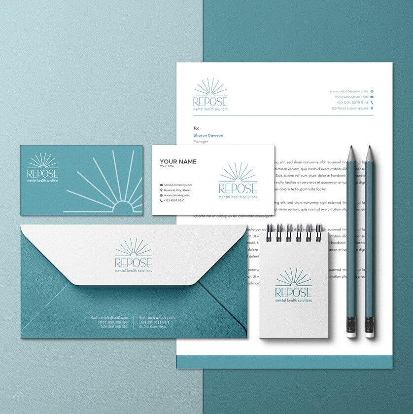 Repose arculat és logo design
